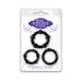 One Night Stand Intensity Rings Black 3 Package | SexToy.com