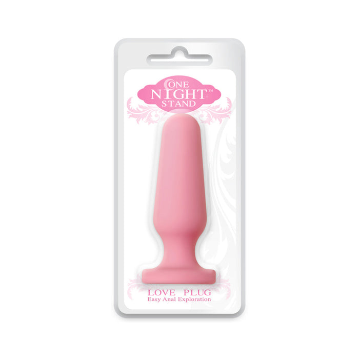One Night Stand Love Plug Pink Easy Anal Plug | SexToy.com