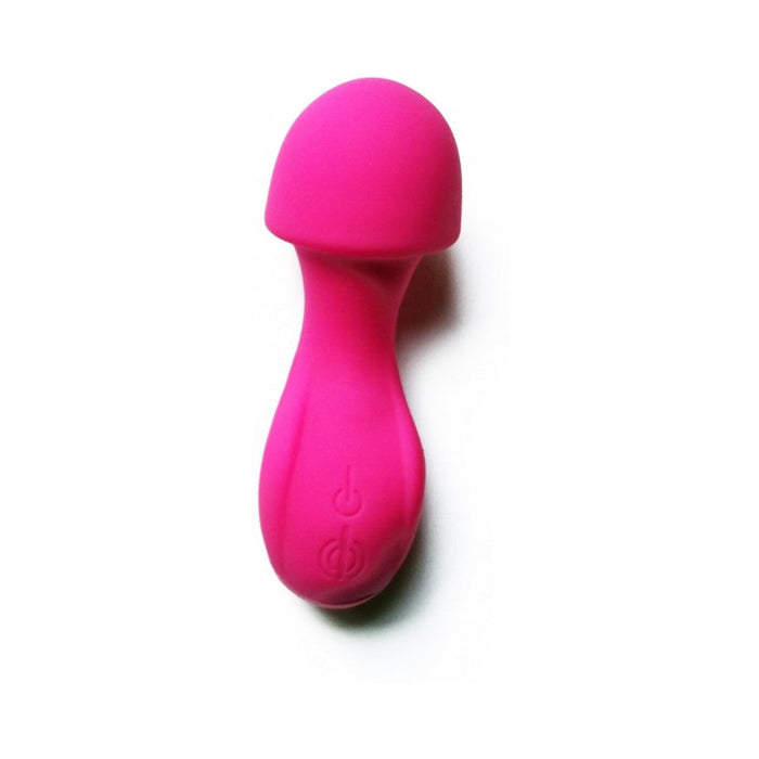 Bliss Magic Mushroom Pink Wand Massager | SexToy.com