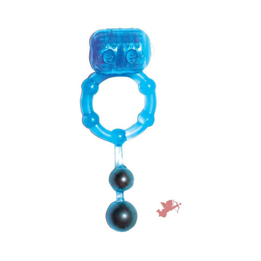 The Best Of Macho Ultra Erection Keeper Blue Cock Ring | SexToy.com