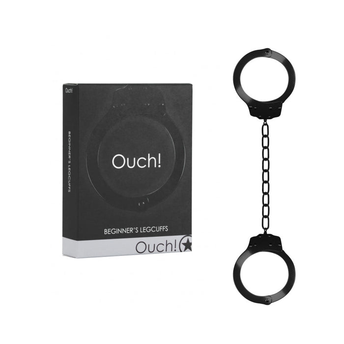 Ouch! Beginner's Legcuffs - Black | SexToy.com