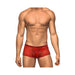 Male Power Stretch Lace Mini Short Red X-large | SexToy.com