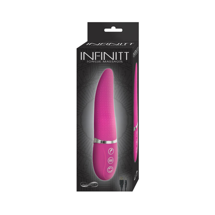 Infinitt Tongue Massager Pink | SexToy.com