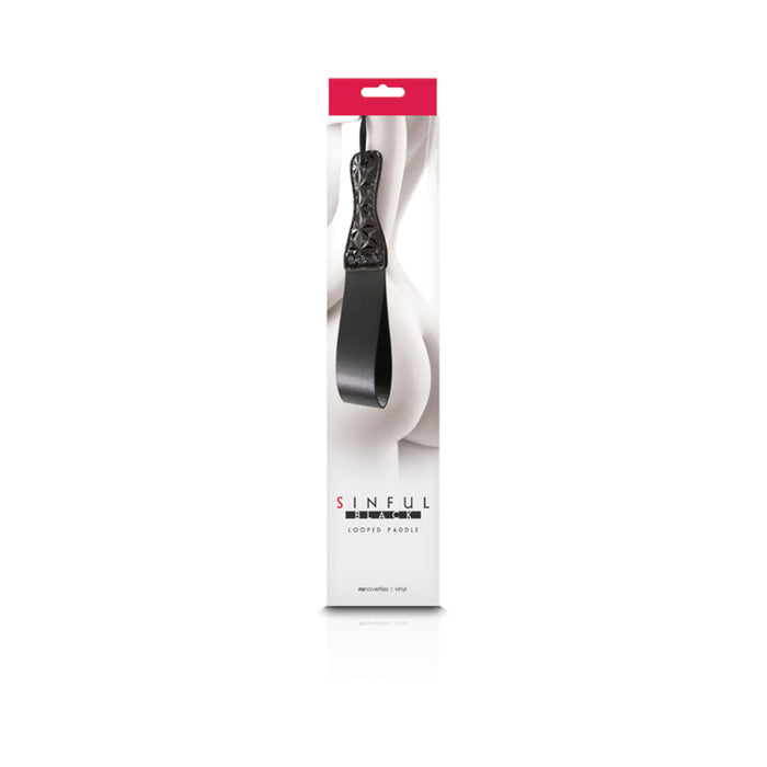 Sinful Looped Paddle Black | SexToy.com