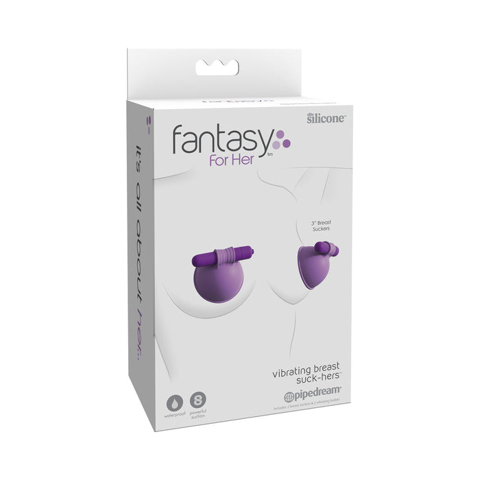 Fantasy For Her Vibrating Breast Suck-hers | SexToy.com