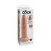 King Cock 9 inches Uncut Dildo Beige | SexToy.com