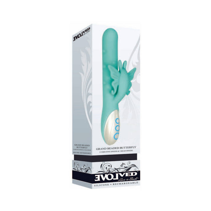 Evolved Grand Beaded Butterfly Green | SexToy.com
