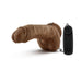 Loverboy - The Boxer - 9 Inch Vibrating Realistic Cock - Mocha | SexToy.com