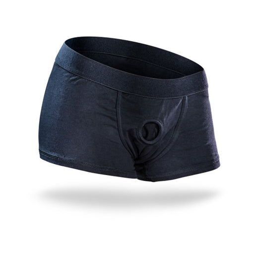 Temptasia Panty Harness Shorts X-Large Black | SexToy.com