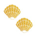 Neva Nude Pasty Shells Glitter Gold | SexToy.com