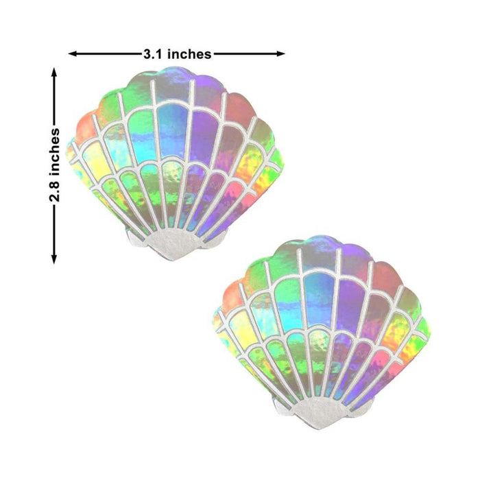 Neva Nude Pasty Shell Holographic | SexToy.com