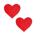 Neva Nude Pasty Heart Sequins Red To Black | SexToy.com