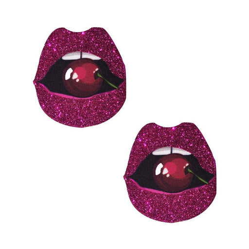 Neva Nude Pasty Lips With Cherry Glitter Pink | SexToy.com