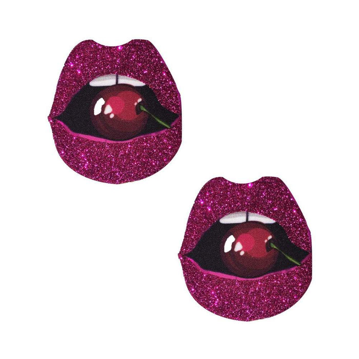 Neva Nude Pasty Lips With Cherry Glitter Pink | SexToy.com