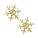 Neva Nude Pasties Snowflake Glitter Gold | SexToy.com