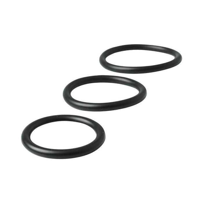 Rubber Cock Ring 1.5 inches Black | SexToy.com