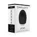 Simplicity Ynez Hand-hold Vibe - Black | SexToy.com