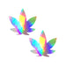 Neva Nude Pasty Weed Leaf Holographic | SexToy.com