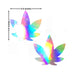 Neva Nude Pasty Weed Leaf Holographic | SexToy.com