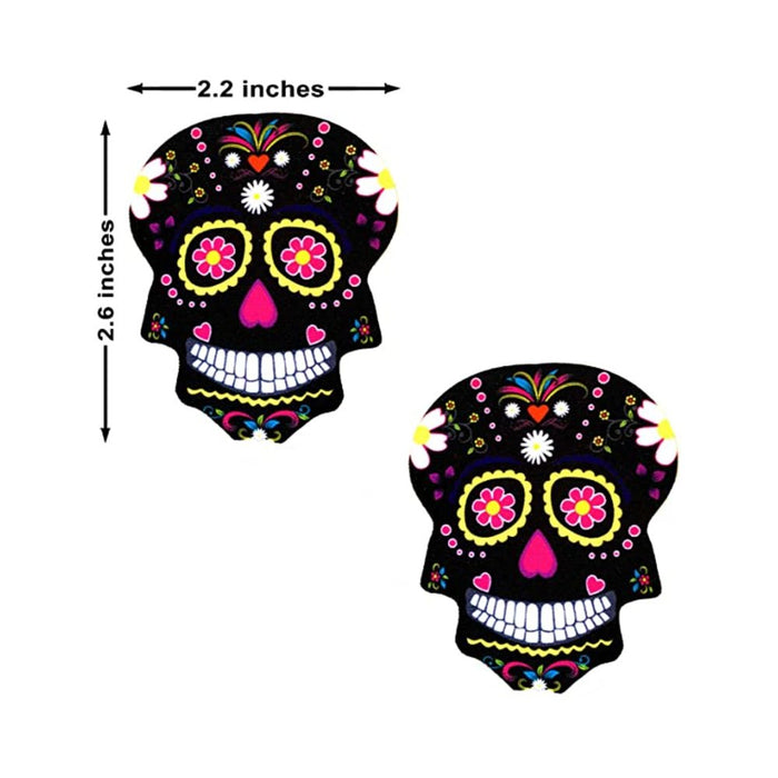 Neva Nude Pasty Sugar Skull | SexToy.com
