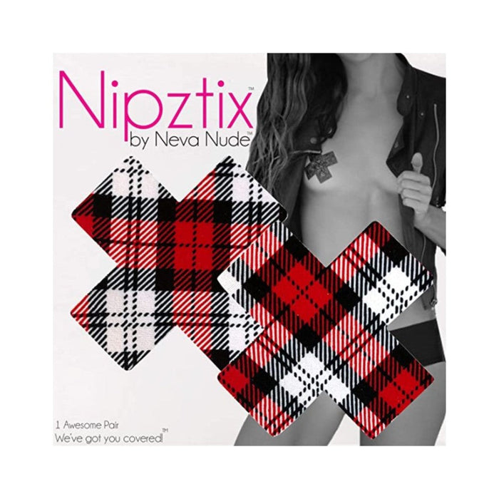 Neva Nude Pasty X Factor School Girl Plaid | SexToy.com