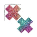 Neva Nude Pasty X Factor Glitter Multicolor | SexToy.com