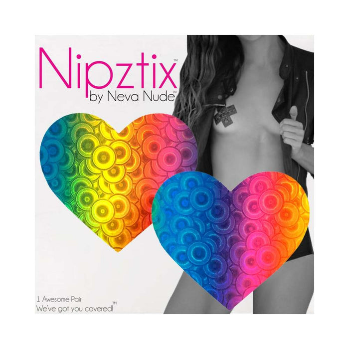 Neva Nude Pasty I Heart U Trippy Kaleidoscope | SexToy.com