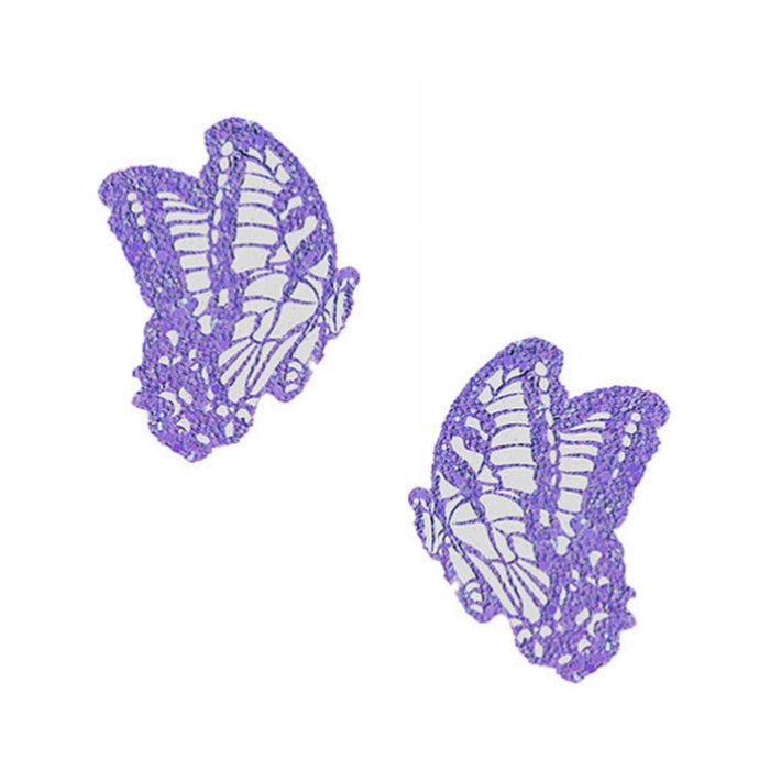 Neva Nude Pasty Butterfly Glitter Lavendar | SexToy.com