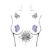 Neva Nude Pasty Butterfly Glitter Lavendar | SexToy.com