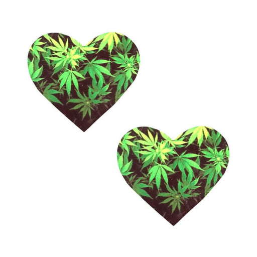 Neva Nude Pasty Heart Weed Leaf | SexToy.com