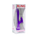 Bling Crystal Butterfly Dual G Vibe 12 Function Usb Magnetic Rechargeable Silicone Waterproof Purple | SexToy.com