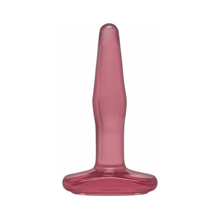 Crystal Jellies - Butt Plug - Pink-  Small | SexToy.com