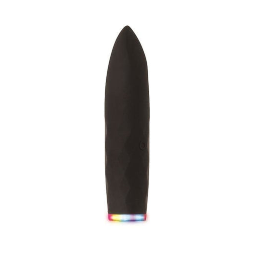 Evolved On The Spot Bullet 7 Function Rechargable Silicone Waterproof Black | SexToy.com
