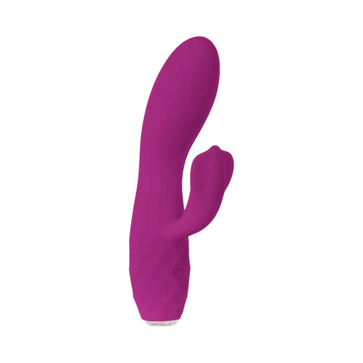 Evolved Glimmer 7 Function Dual Motors Rechargeable Silicone Waterproof Purple | SexToy.com