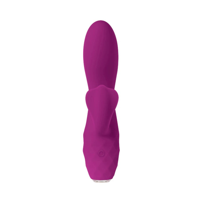 Evolved Glimmer 7 Function Dual Motors Rechargeable Silicone Waterproof Purple | SexToy.com