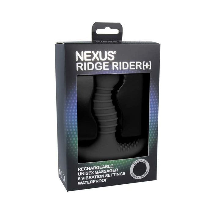 Nexus Ridge Rider+ Unisex Vibrator - Black | SexToy.com