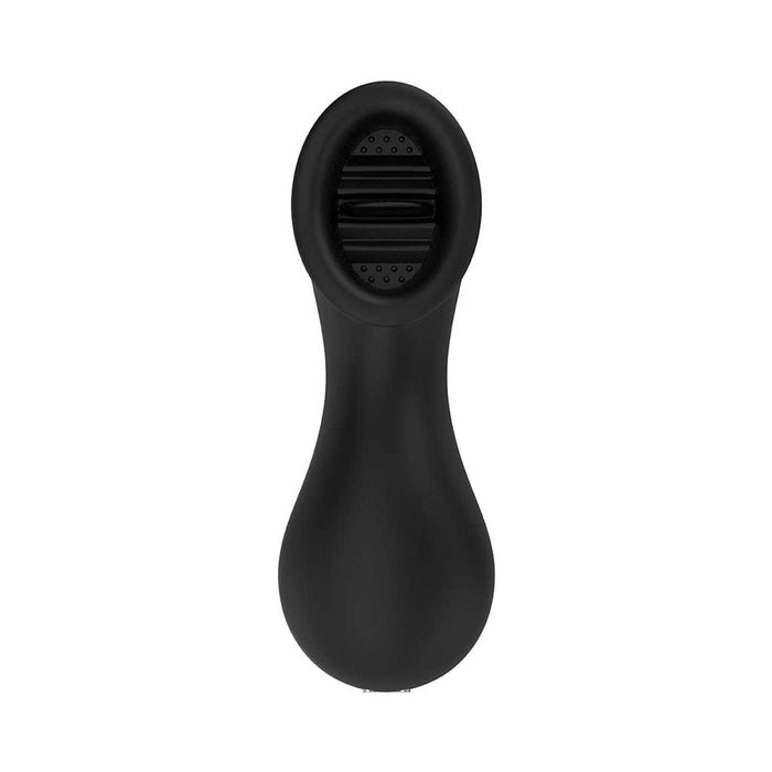 Elegance Dreamy Oral Clitoral Stimulator - Black | SexToy.com