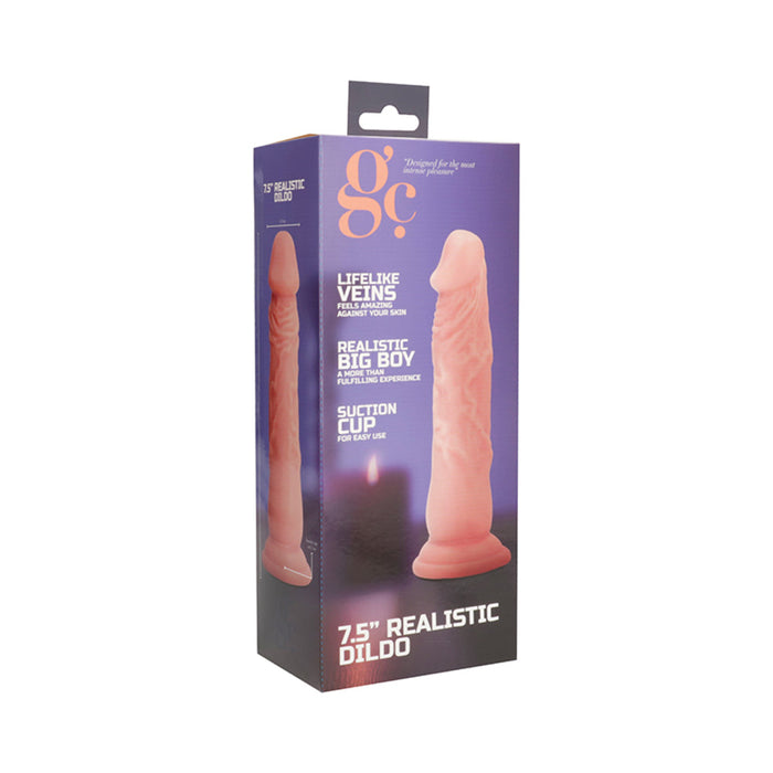 GC 7.5 Inch Realistic Dildo - Flesh | SexToy.com