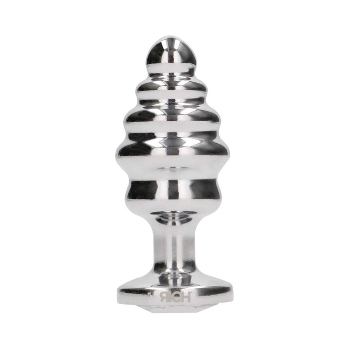 Rich Ribbed Diamond Plug  2.75 Inch | SexToy.com