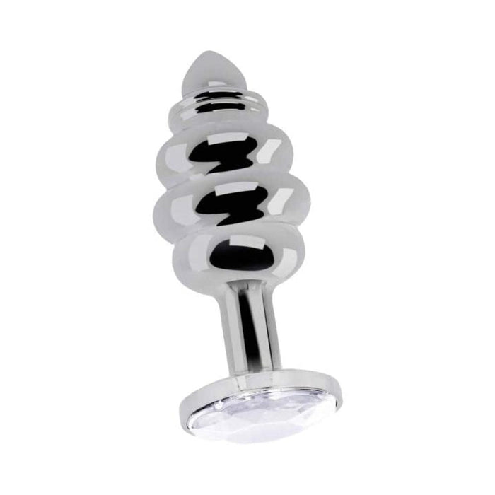 Rich Ribbed Diamond Plug  2.75 Inch | SexToy.com