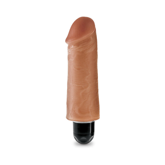 King Cock 5in Vibrating Stiffy Tan | SexToy.com