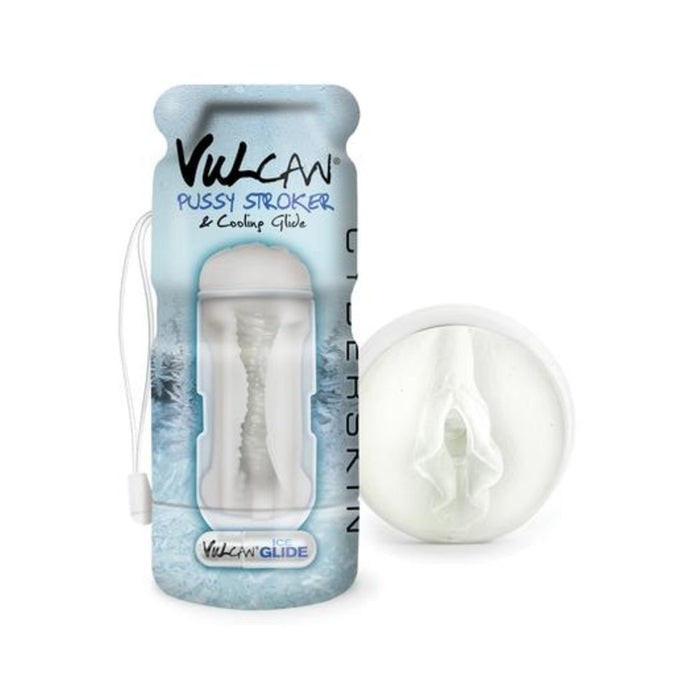 Cyberskin Vulcan Pussy Stroker W/cooling Glide Frost | SexToy.com