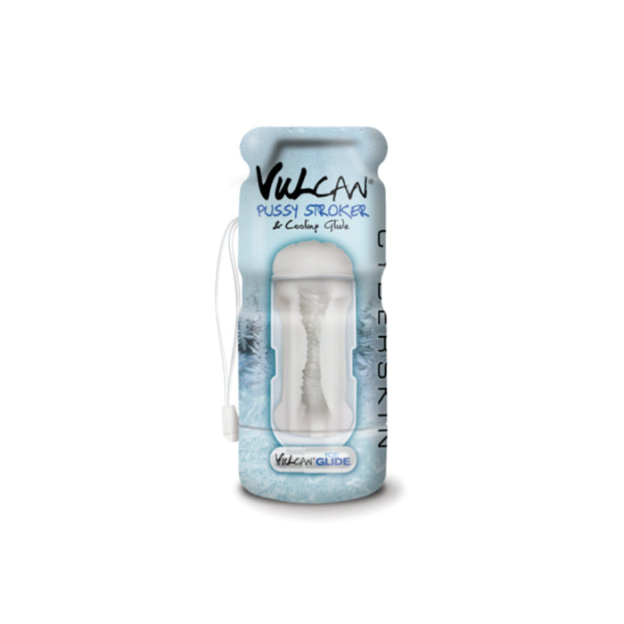 Cyberskin Vulcan Pussy Stroker W/cooling Glide Frost | SexToy.com