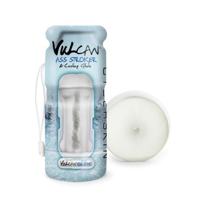 Cyberskin Vulcan Ass Stroker W/cooling Glide Frost | SexToy.com