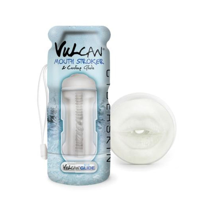 Cyberskin Vulcan Mouth Stroker W/cooling Glide Frost | SexToy.com
