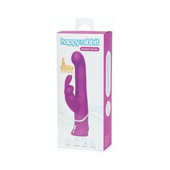 Happy Rabbit Beaded G-spot Purple | SexToy.com