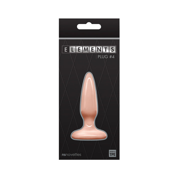 Elements Plug #4 White Beige | SexToy.com