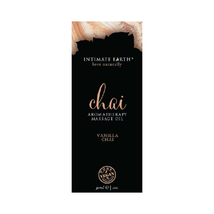 Intimate Earth Chai Massage Oil Foil 30ml/1oz | SexToy.com