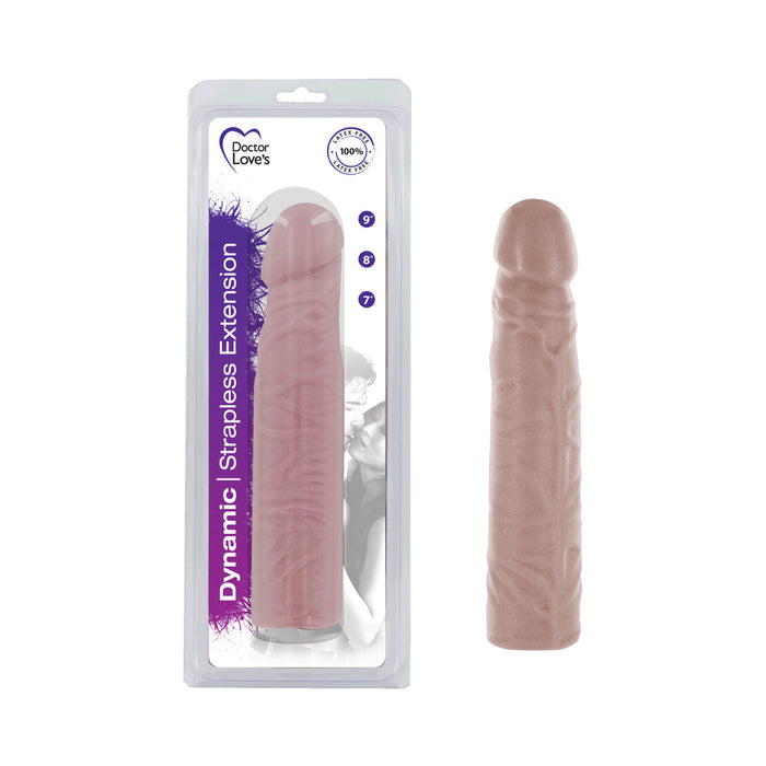 Dynamic Strapless Extension 9 Inches Beige | SexToy.com
