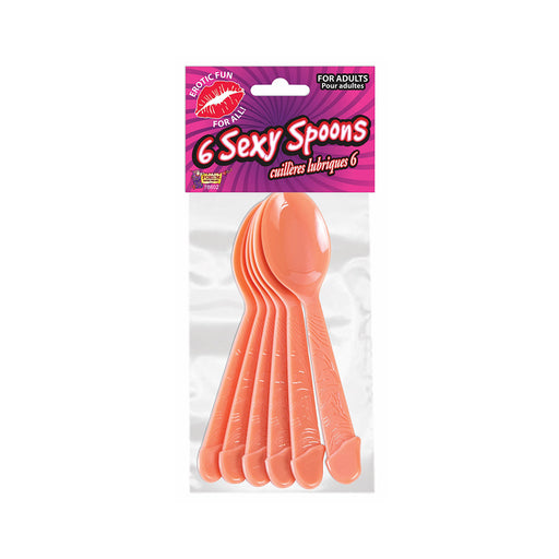 Sexy Spoon with Pecker Handles 6 Pack | SexToy.com